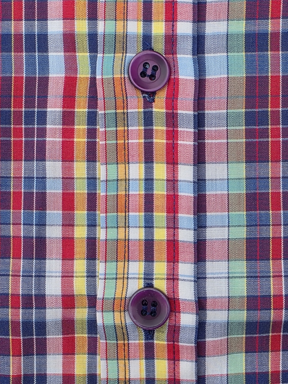 Vintage Christopher Rand Plaid Button Up Shirt Medium - Picture 3 of 10